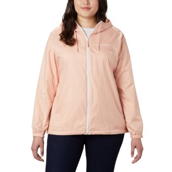 Dámské Bundy Columbia Flash Forward Lined Windbreaker Plus Size Růžové HDXYUZ523